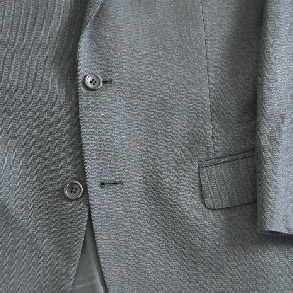 Brooks Brothers 38R Herringbone‎ Saxxon 1818 Fitzgerald Sport Coat Suit Jacket